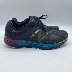 New Balance 860 v10 Womens Running Shoes Multicolor Athletic Sneakers Size 11